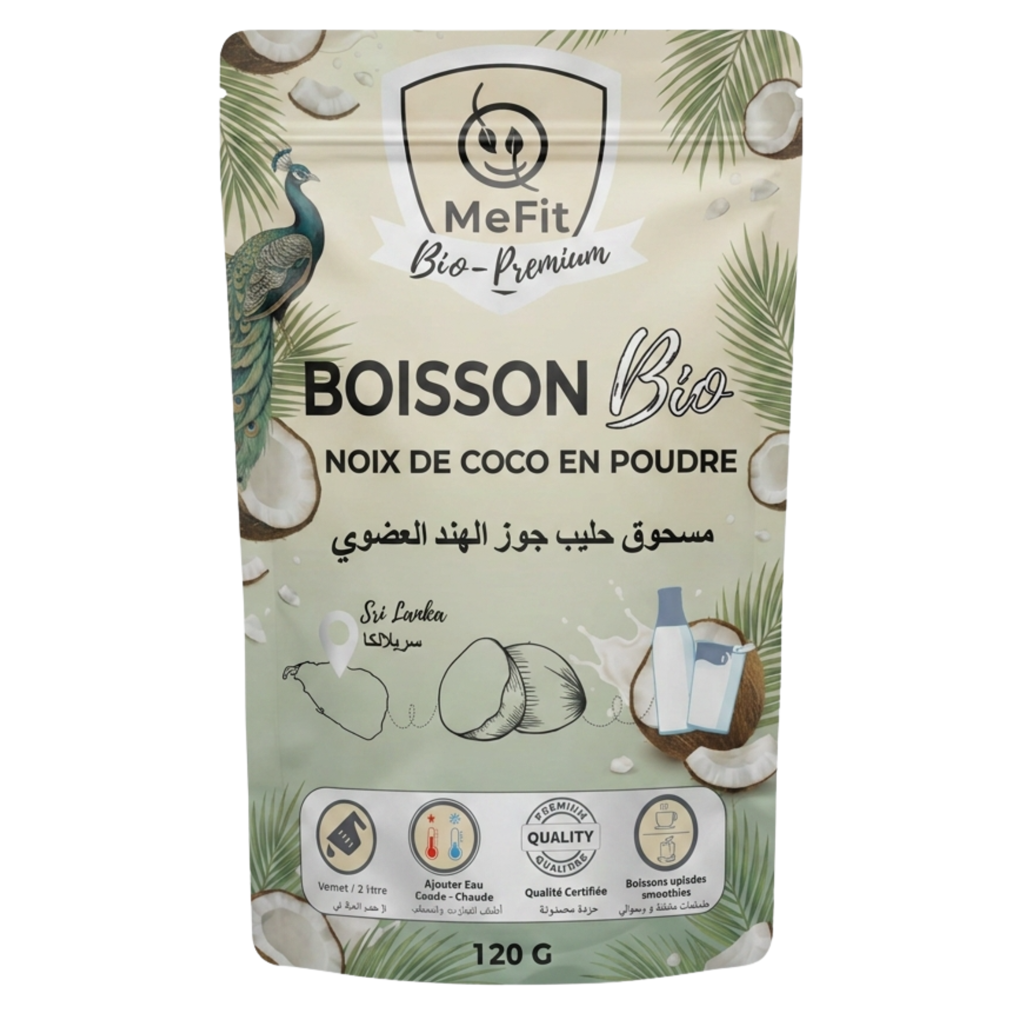 Design sans titre (10) Lait de coco en poudre instantané – Image 1