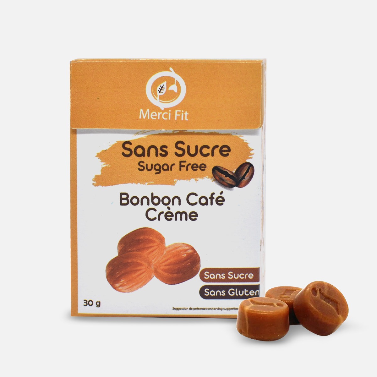 bonbon-cafe-creme.jpg Bonbon Café Crème - Sans Sucre – Image 1