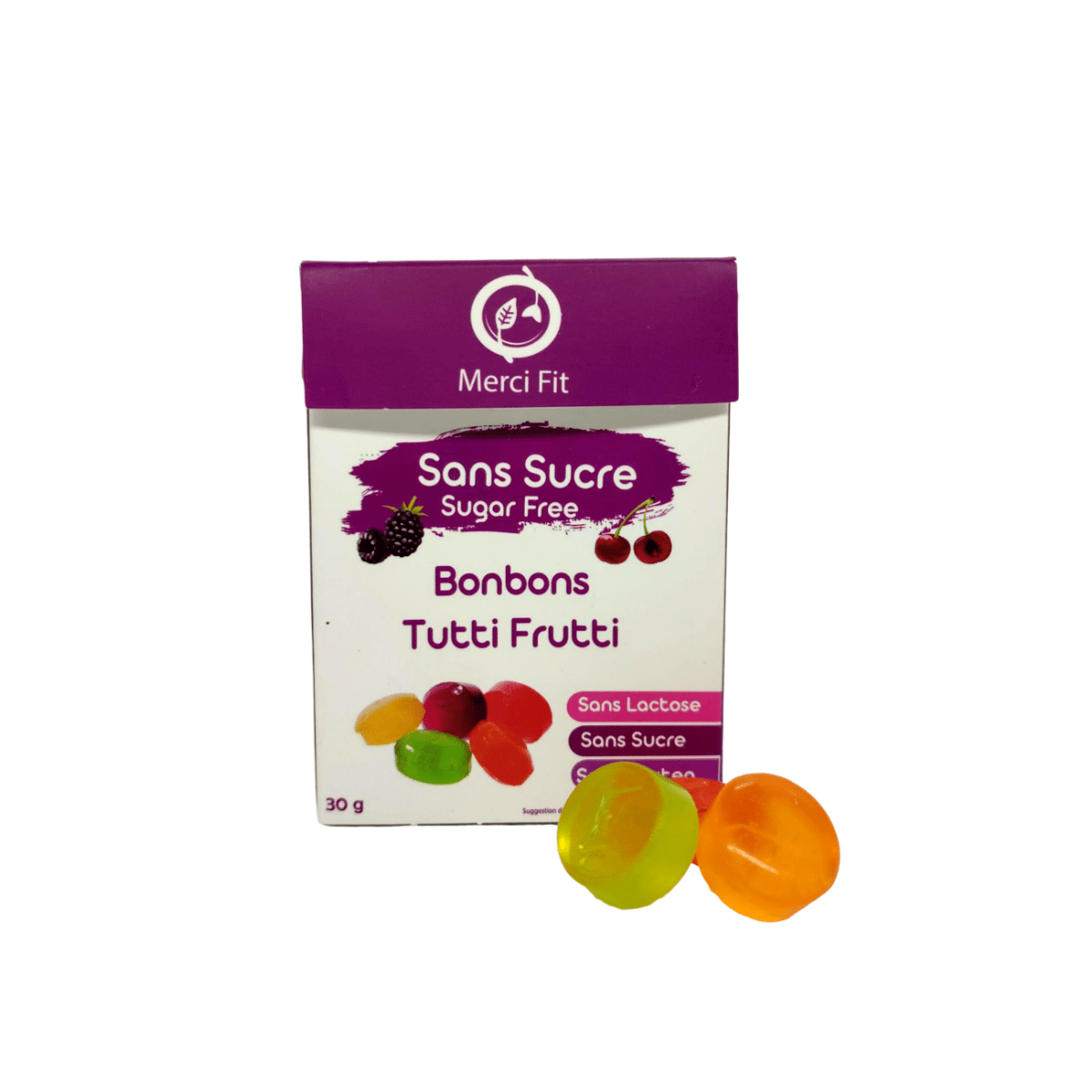 bonbon_tuuti_fruti.png Bonbon Tutti Frutti - Sans sucre – Image 1