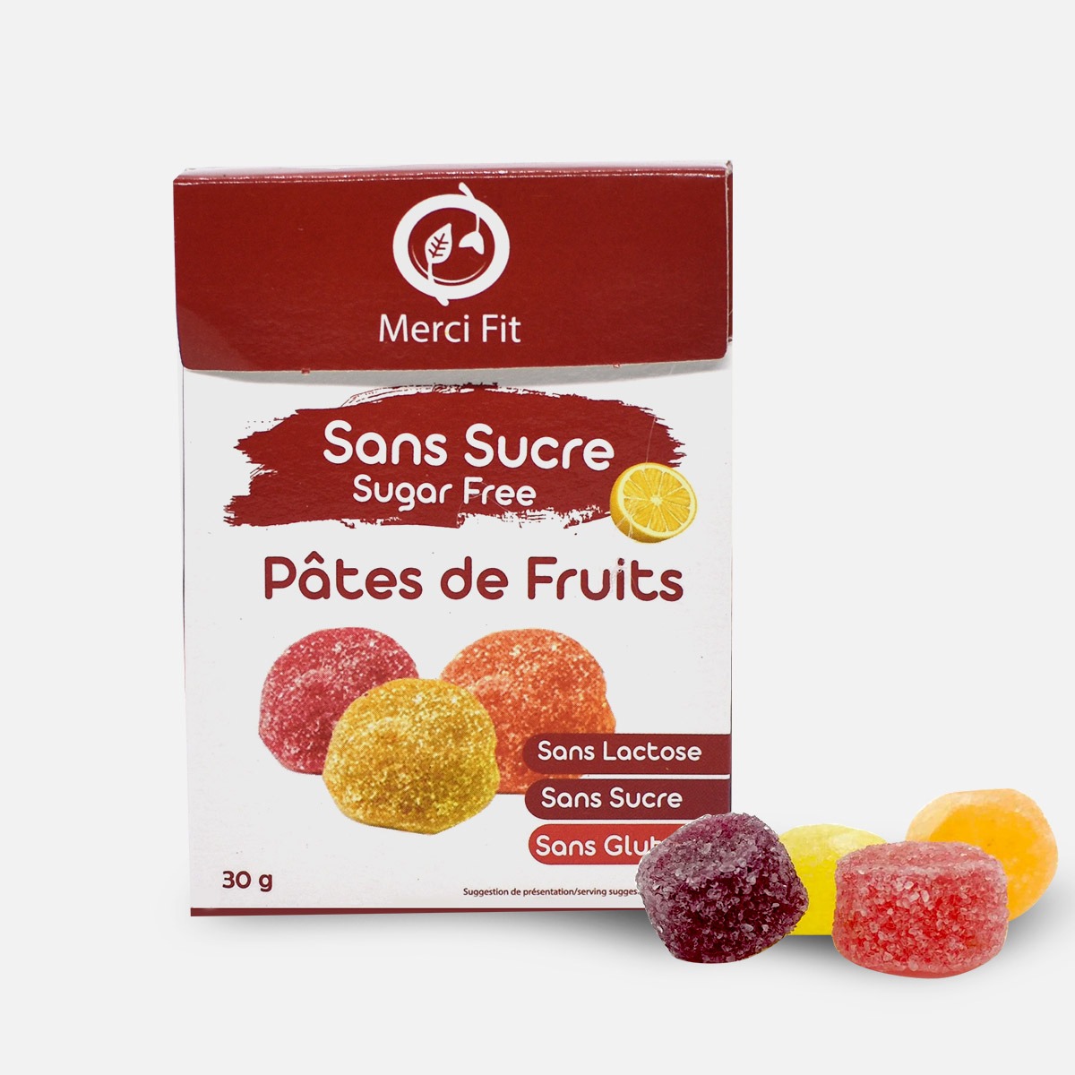 pate-fruits.jpg Bonbon Pâte de fruits - Sans sucre – Image 1