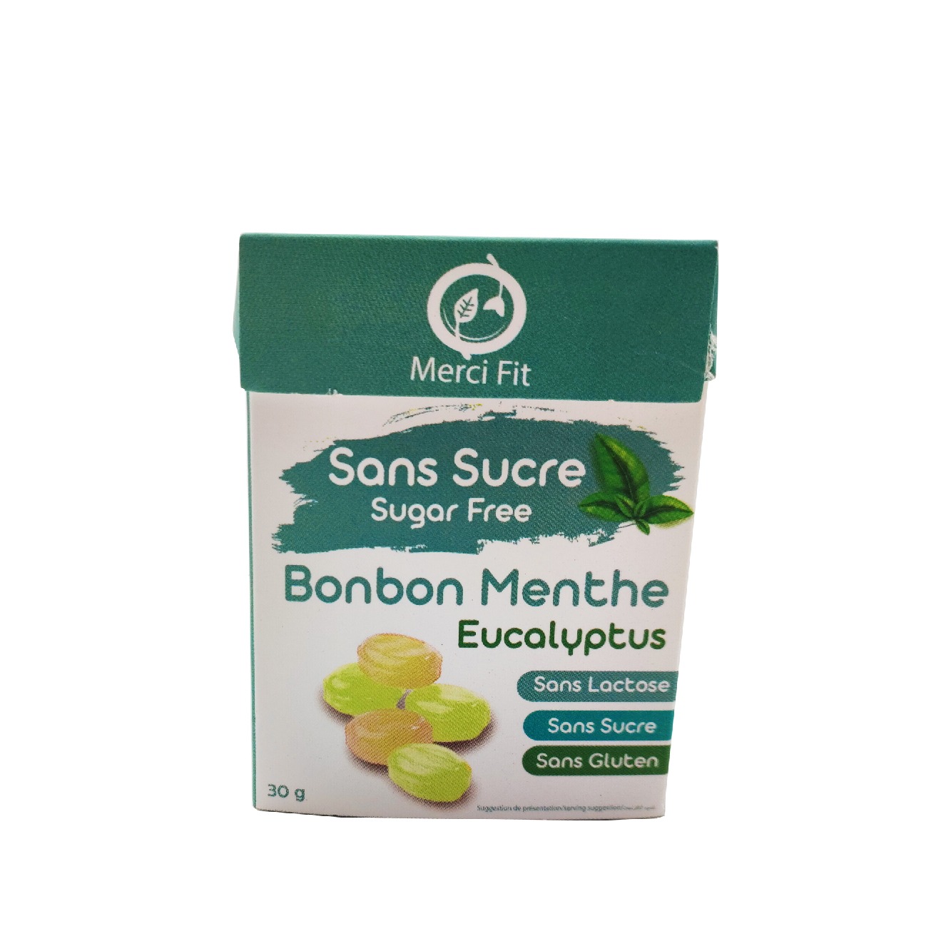 bonbon-Mehthe Bonbon Menthe Eucalyptus - Sans sucre – Image 1