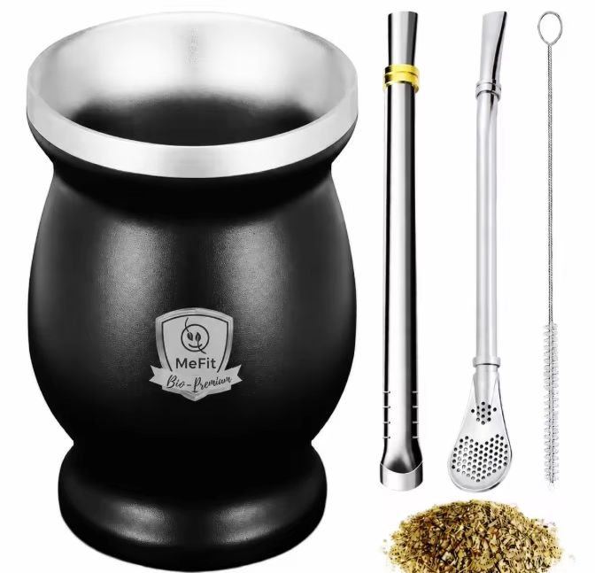 yerba Tasse à Maté Inox Double Paroi – Image 1